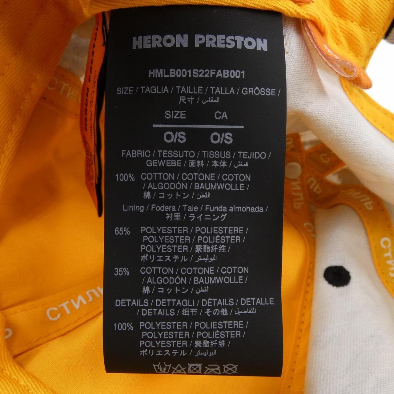 ヘロンプレストン HERON PRESTON キャップ