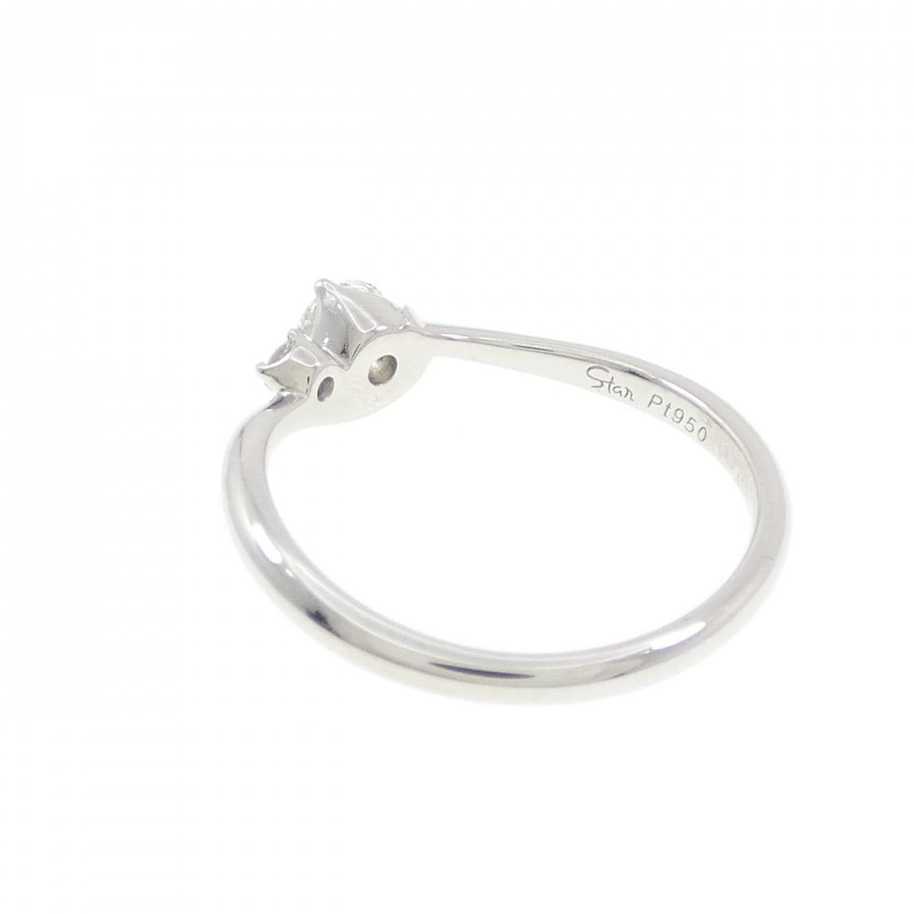 スタージュエリー ダイヤモンド リング 0.186CT D VS1 3EXT