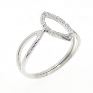 K18WG ダイヤモンド リング 0.11CT