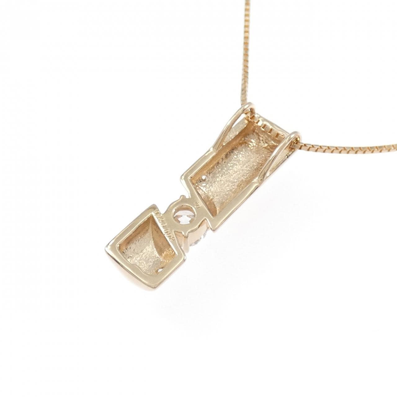 K18PG ダイヤモンド ネックレス 0.326CT
