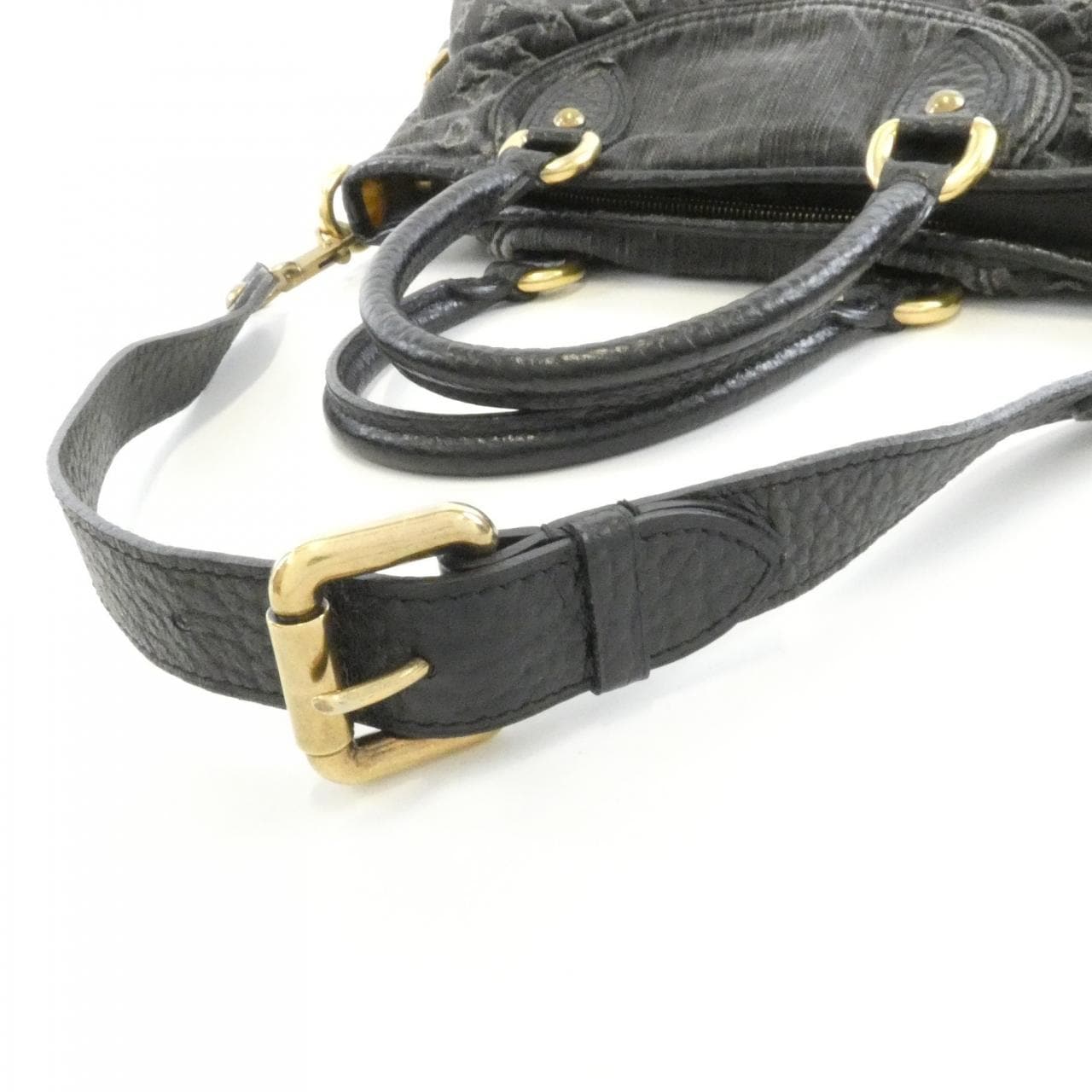 ルイヴィトン モノグラム デニム ネオカビィー MM M95351 バッグ