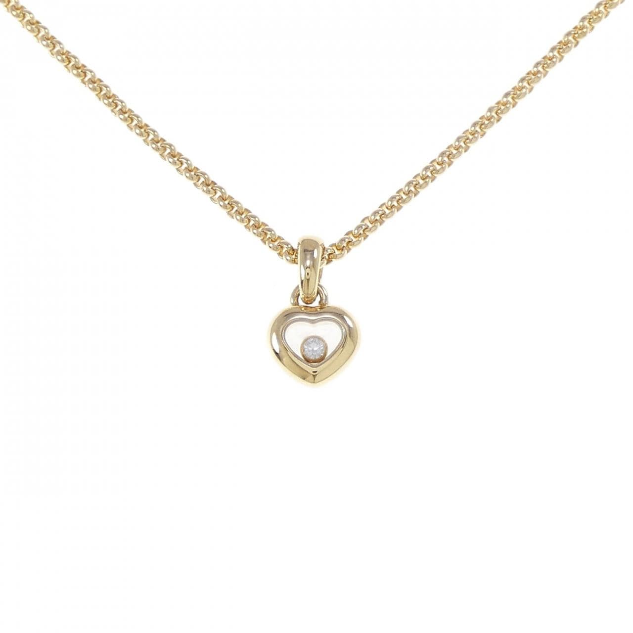 CHOPARD心形鑽石項鍊