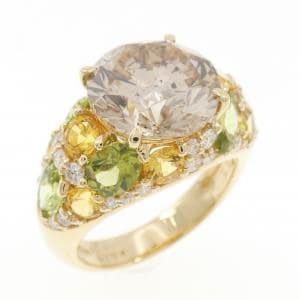 750YG ダイヤモンド リング 5.267CT FLB SI2