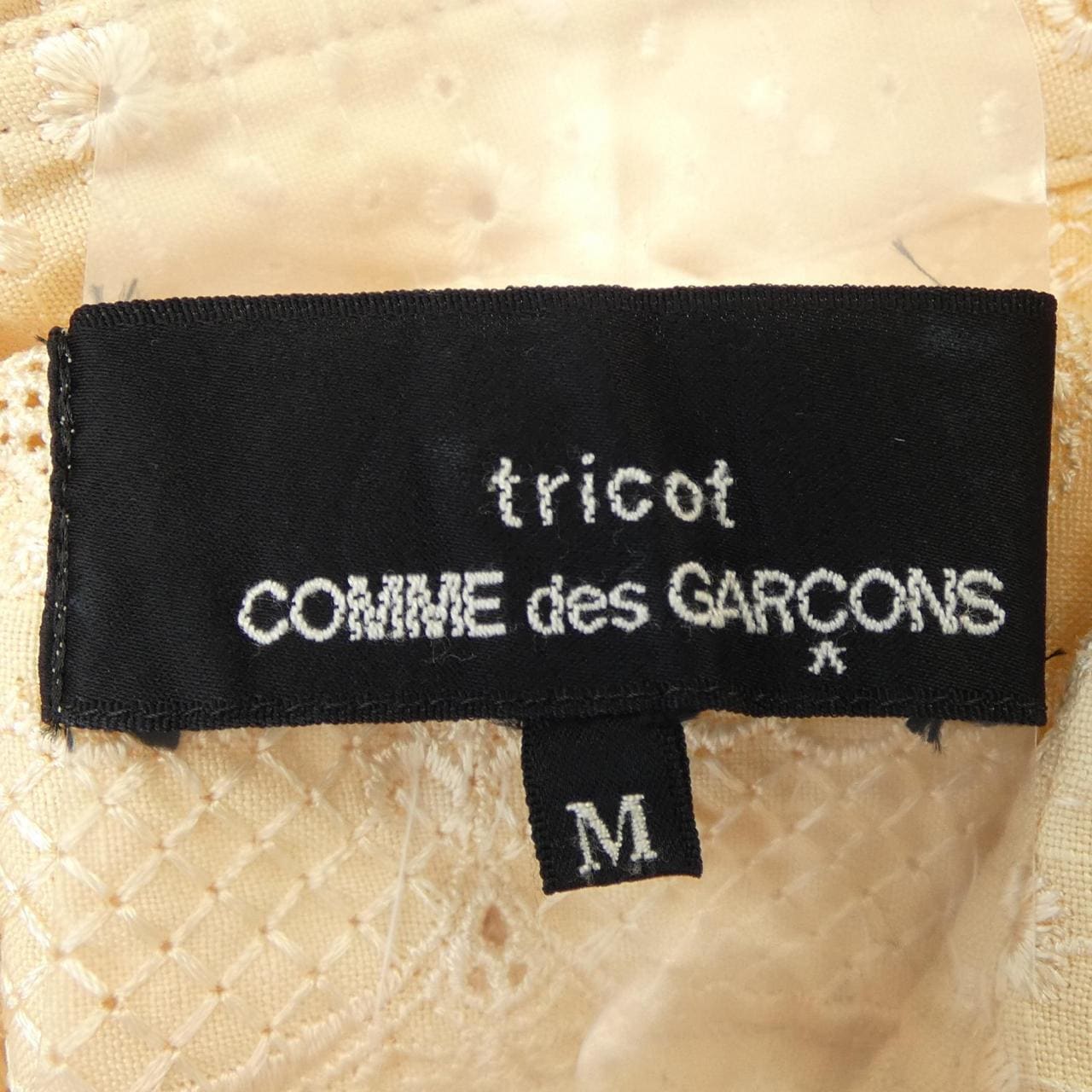 【ヴィンテージ】トリココムデギャルソン tricot GARCONS S／Sシャツ