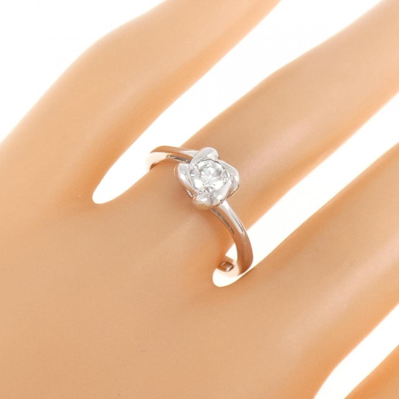 PT900 ダイヤモンド リング 0.302CT