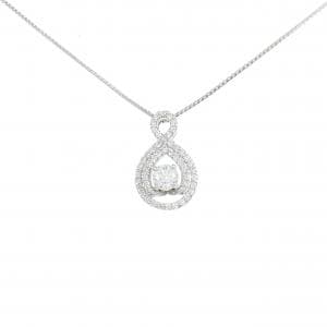 PT900/PT850 ダイヤモンド ネックレス 0.305CT