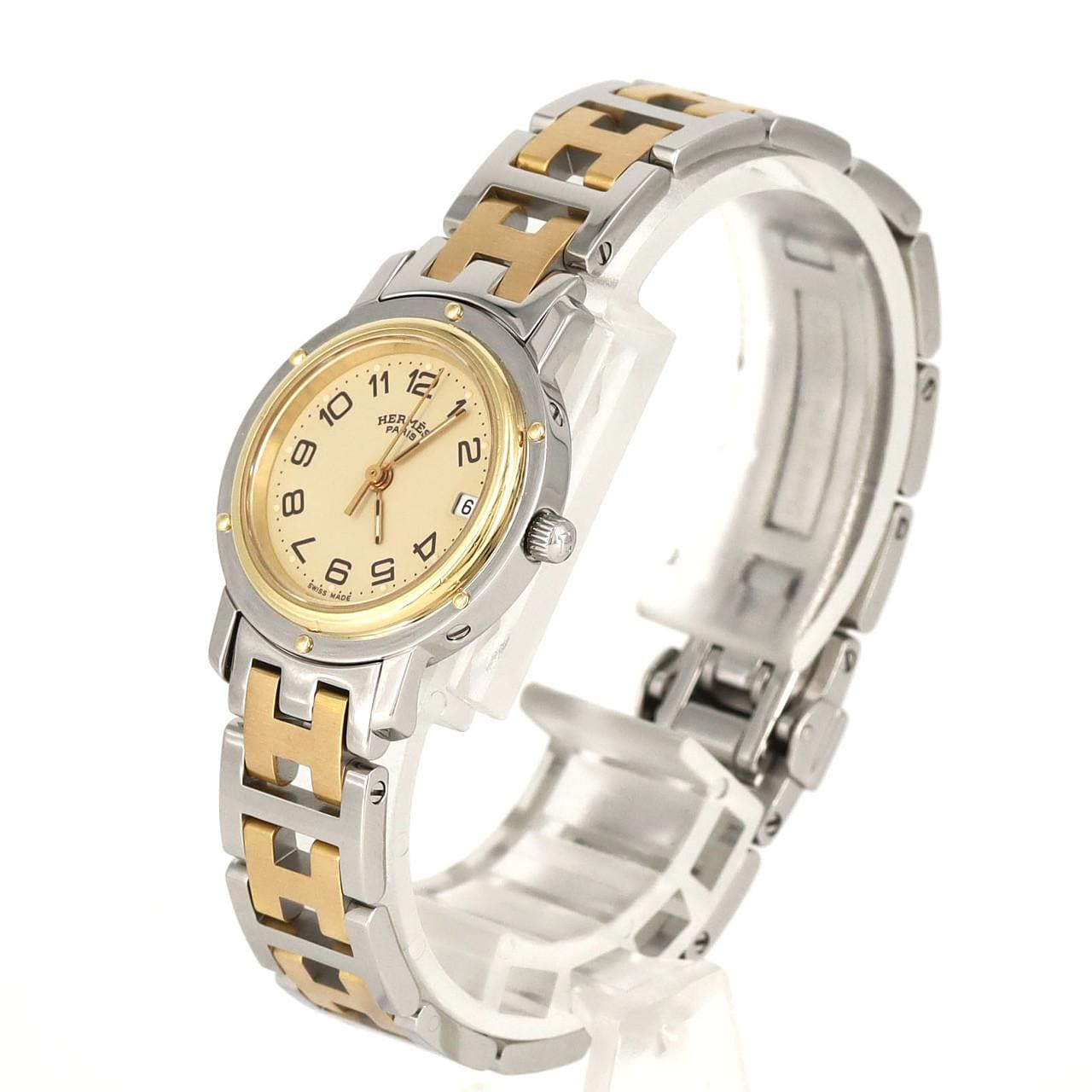 HERMES Clipper Combi CL4.220 SSxGP Quartz