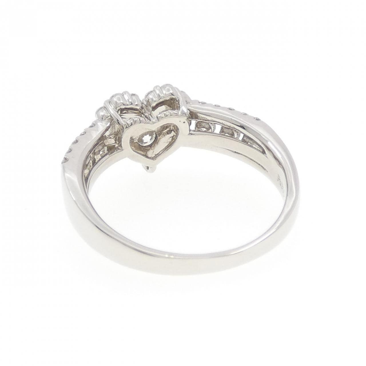 PT900 ハート ダイヤモンド リング 0.90CT