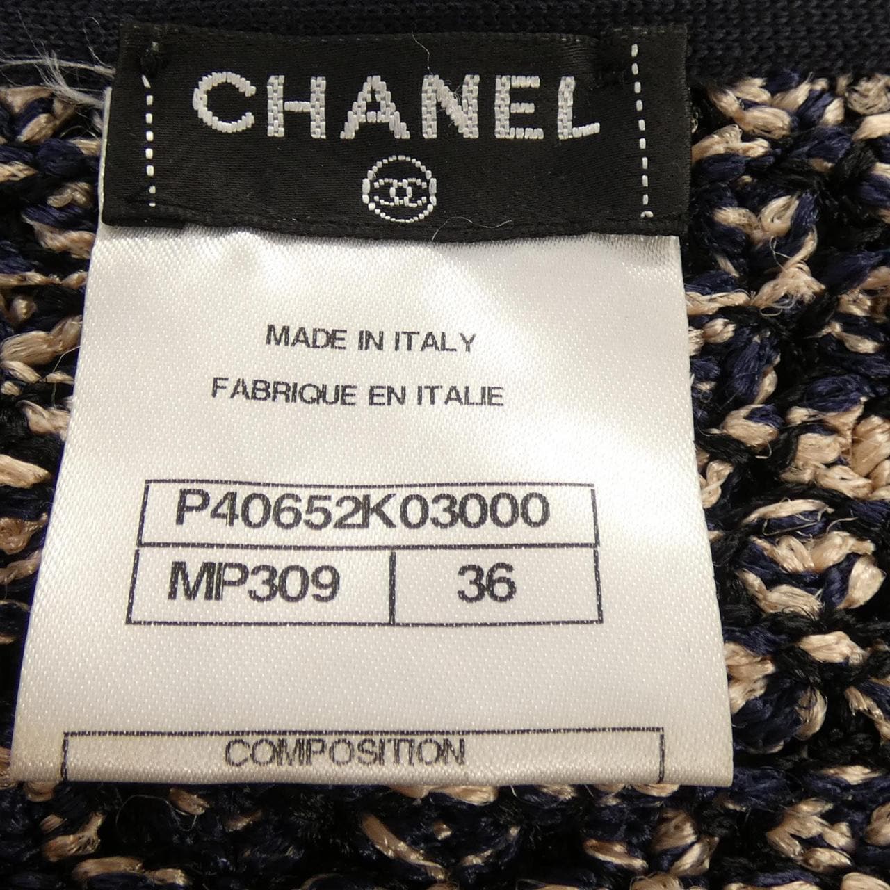 シャネル CHANEL P40652K03000 カーディガン