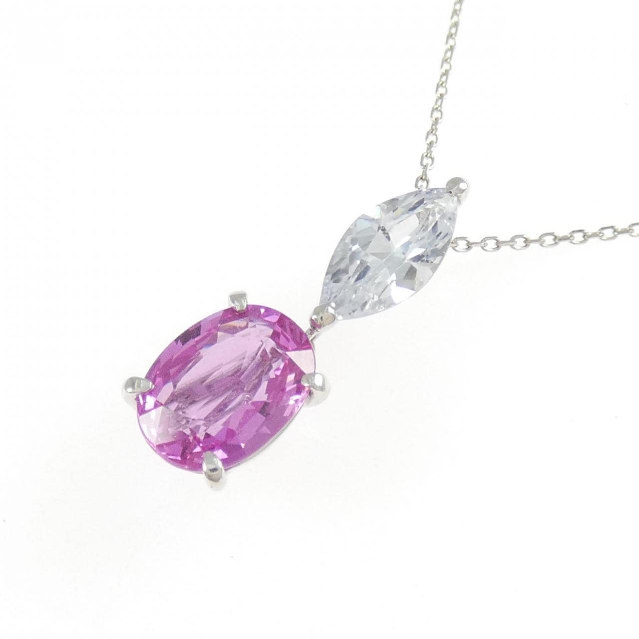 PT900/PT850 サファイヤ ネックレス 2.40CT