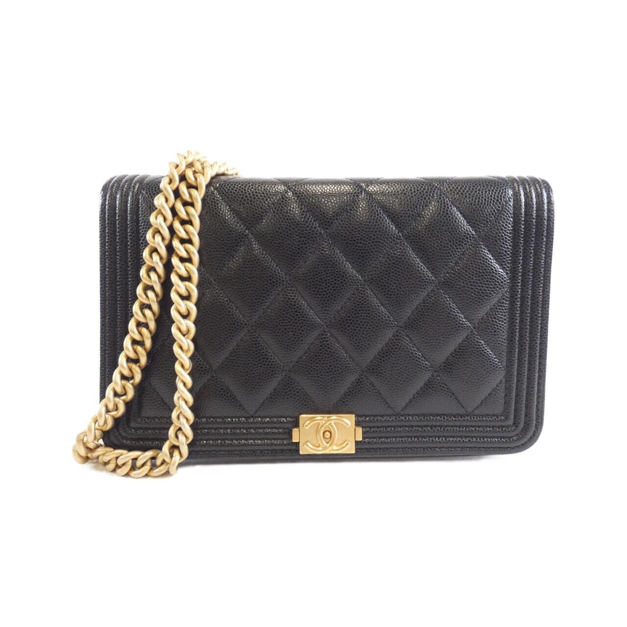 CHANEL Boy CHANEL Line AP1117 Chain Wallet