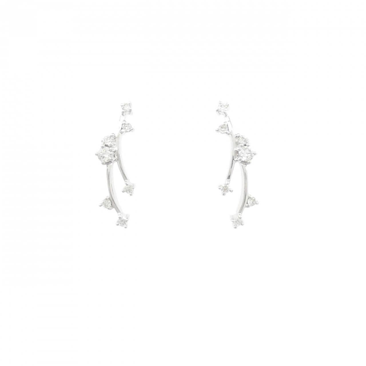 スタージュエリー ダイヤモンド ピアス 0.12CT