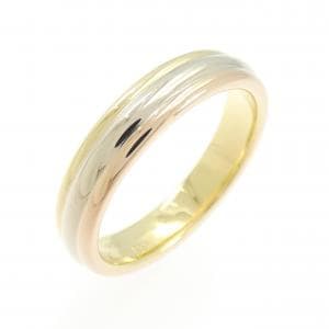 カルティエ スリーカラーウェディング リング