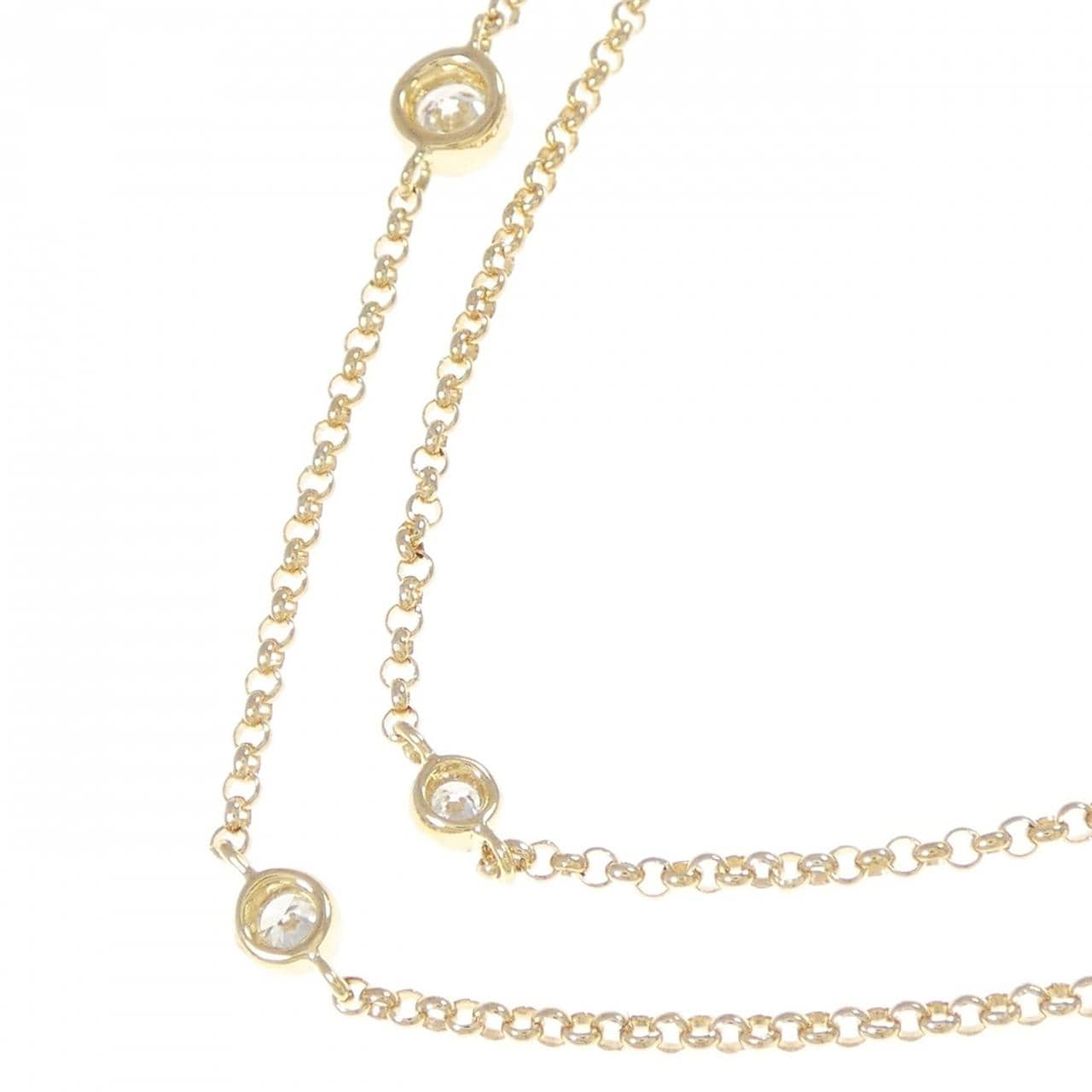 ミキモト ダイヤモンド ネックレス 1.01CT