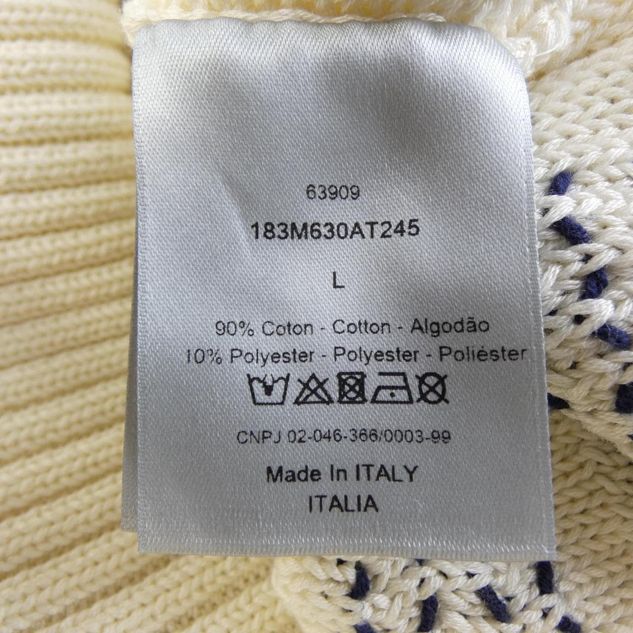 ディオール DIOR 183M630AT245 ニット