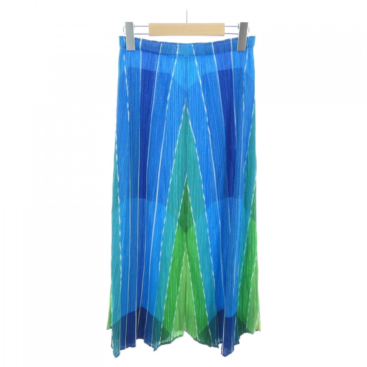 【ヴィンテージ】プリーツプリーズ PLEATS PLEASE 2003 ストライプ PP31-JG864 7558031 スカート