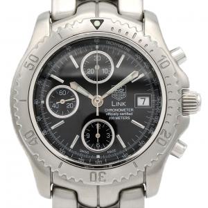 [现状特惠价] TAG Heuer 豪雅 Link Chrono CT5111.BA0550 不锈钢自动上弦