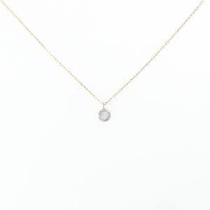 PT900/K18YG ダイヤモンド ネックレス 0.05CT