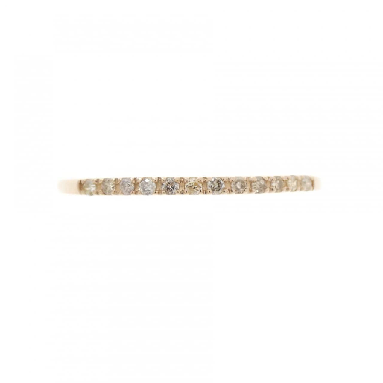 K18PG ダイヤモンド リング 0.08CT