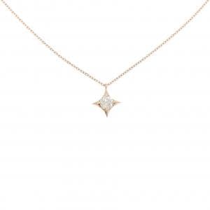 【新品】K18PG ダイヤモンド ネックレス 0.19CT