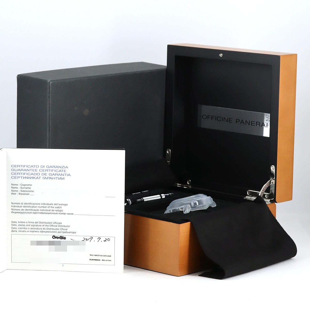 パネライ ルミノールマリーナ1950 3DAYSオートマティックアッチャイオ PAM01359 SS 自動巻