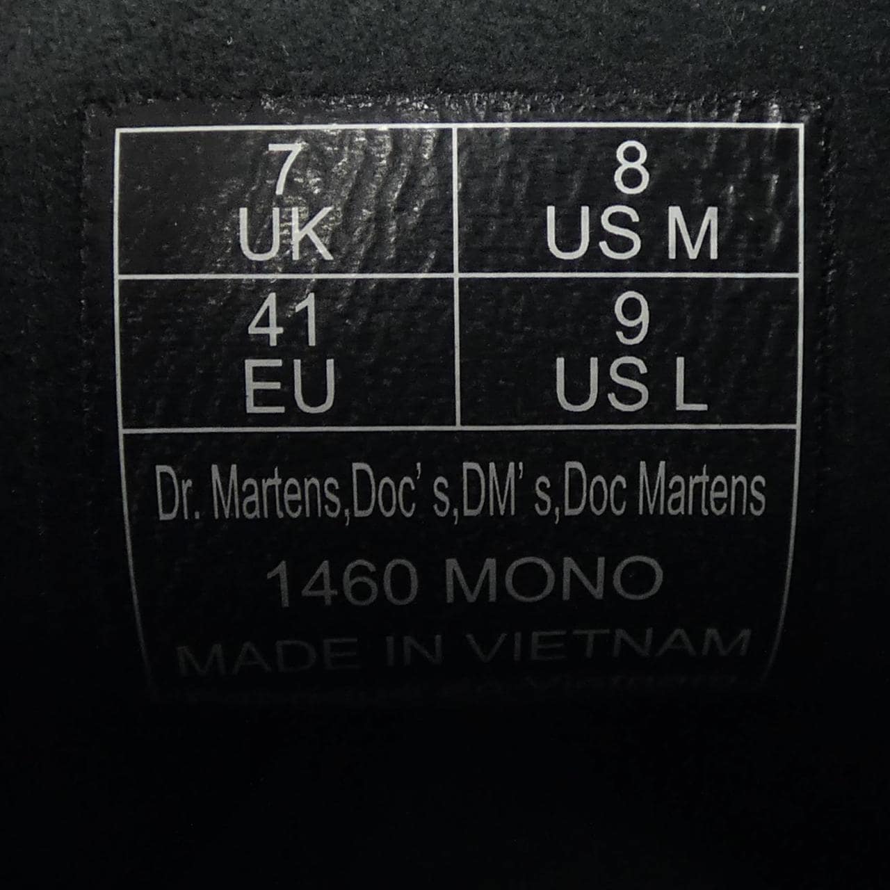 ドクターマーチン DR.MARTENS 1460MONO ブーツ