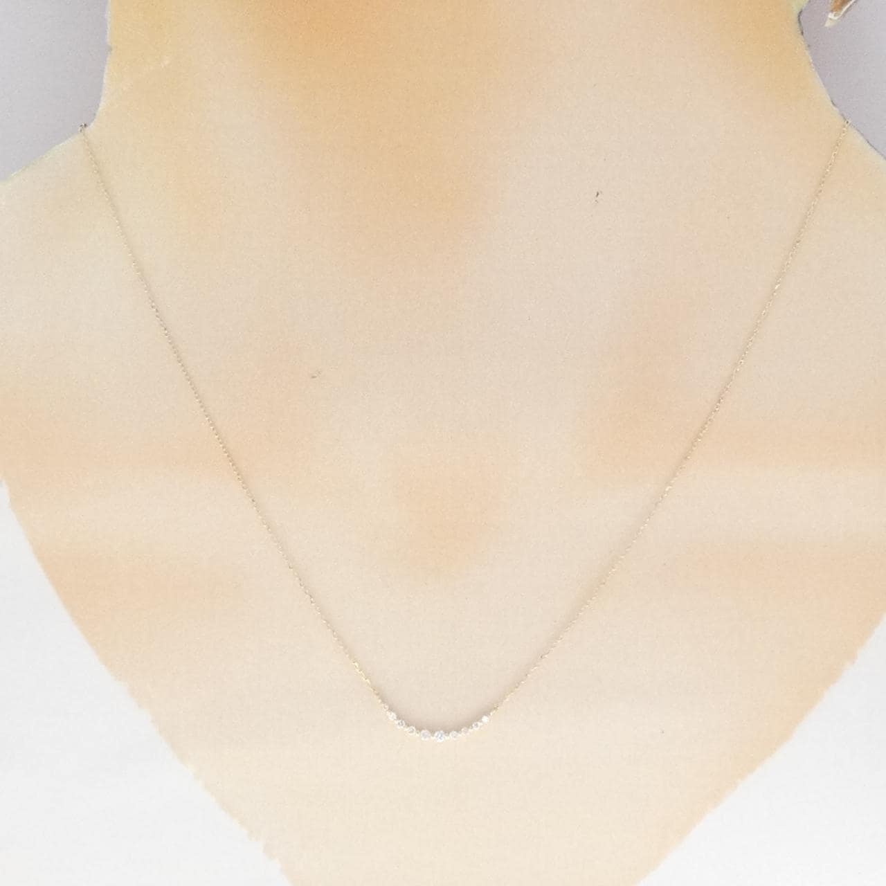 K10YG ダイヤモンド ネックレス