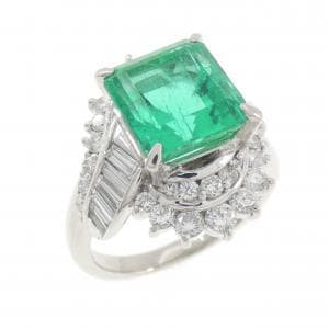 PT900 エメラルド リング 3.86CT コロンビア産