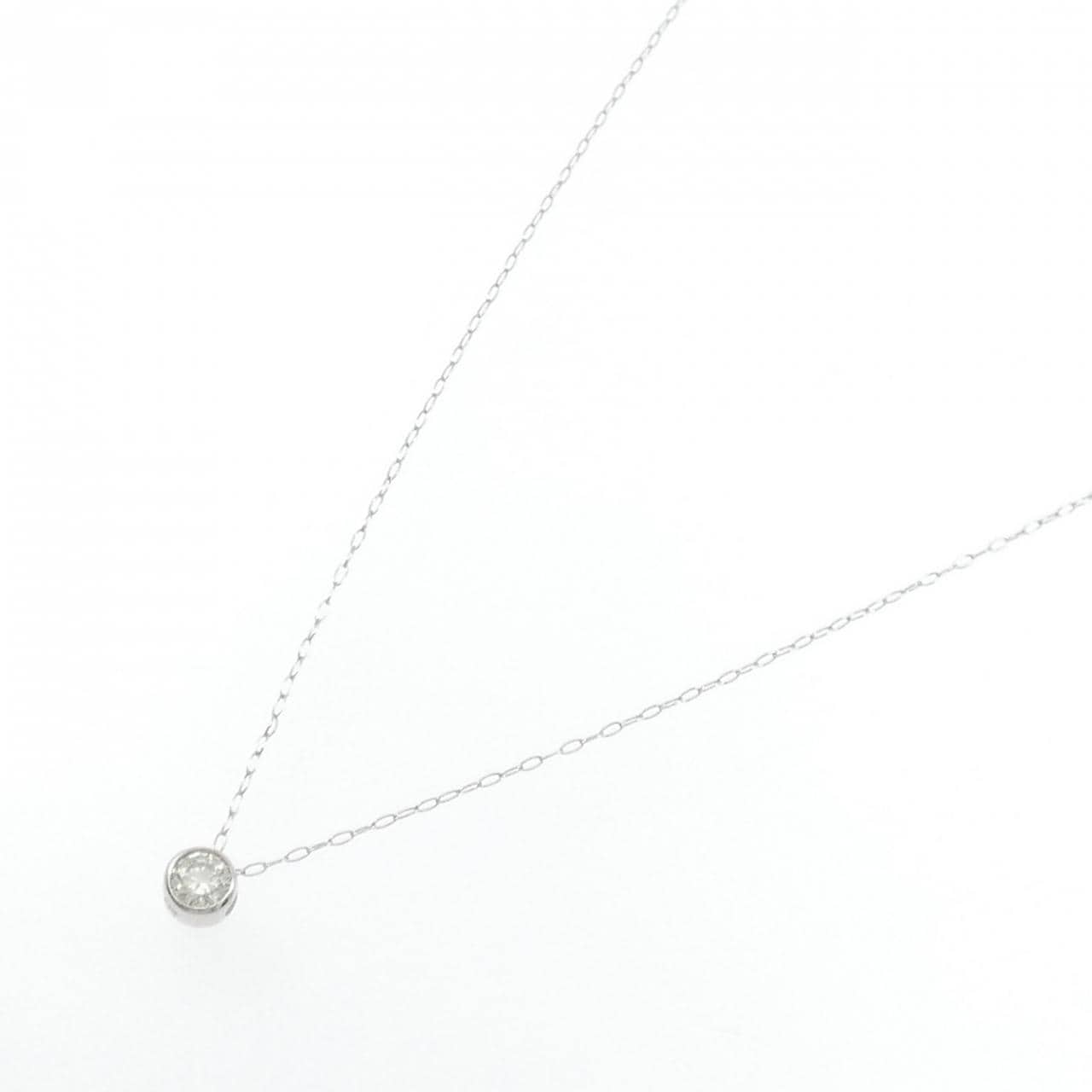 PT900/PT850 ダイヤモンド ネックレス 0.20CT