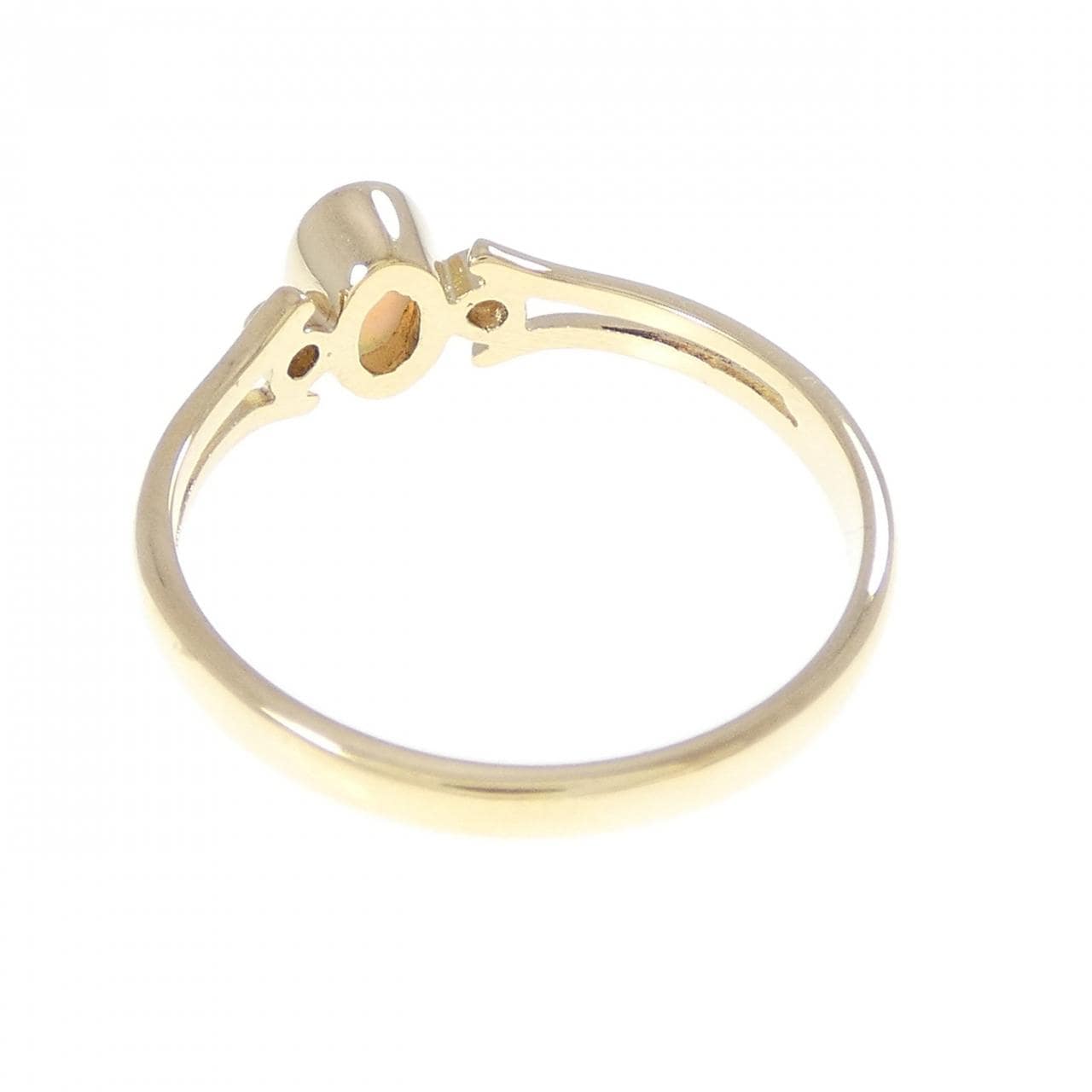 750YG オパール リング