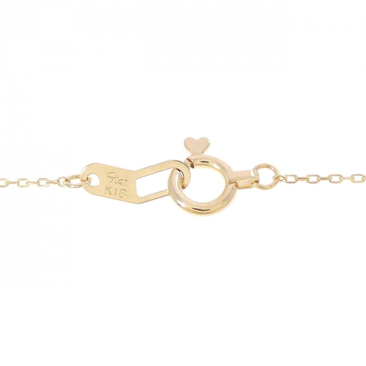 スタージュエリー K18YG ネックレス