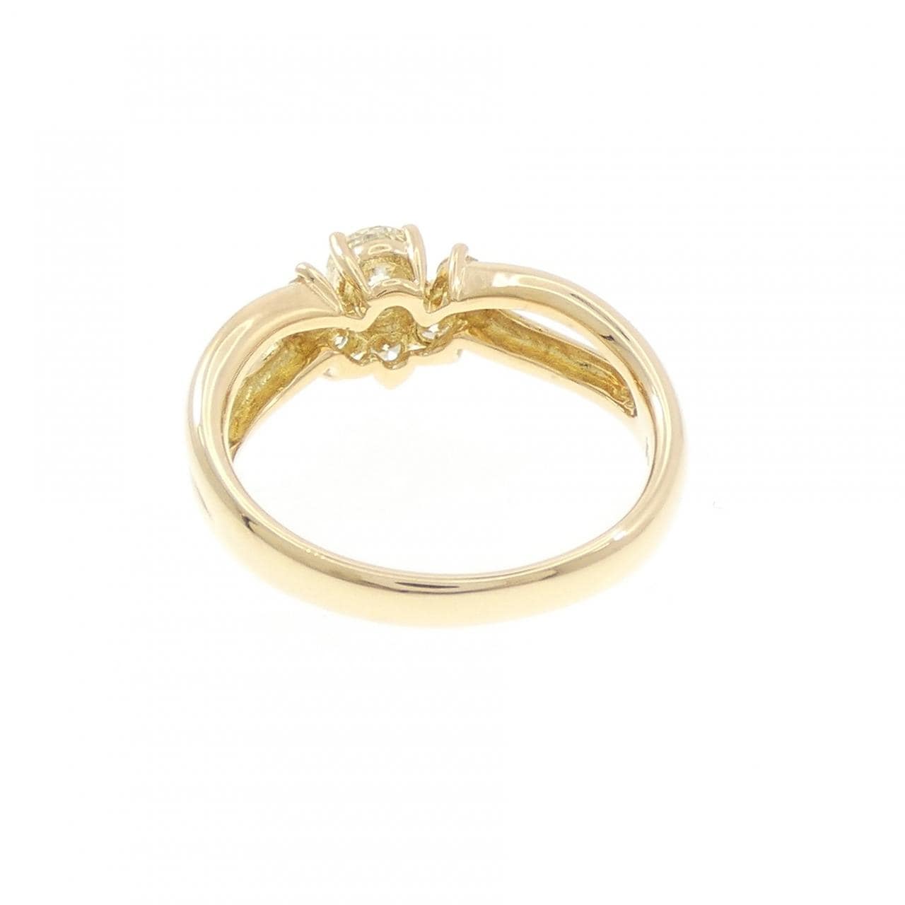 K18YG ダイヤモンド リング 0.50CT