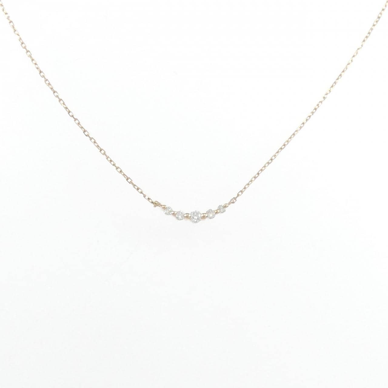 ヴァンドーム ダイヤモンド ネックレス 0.06CT