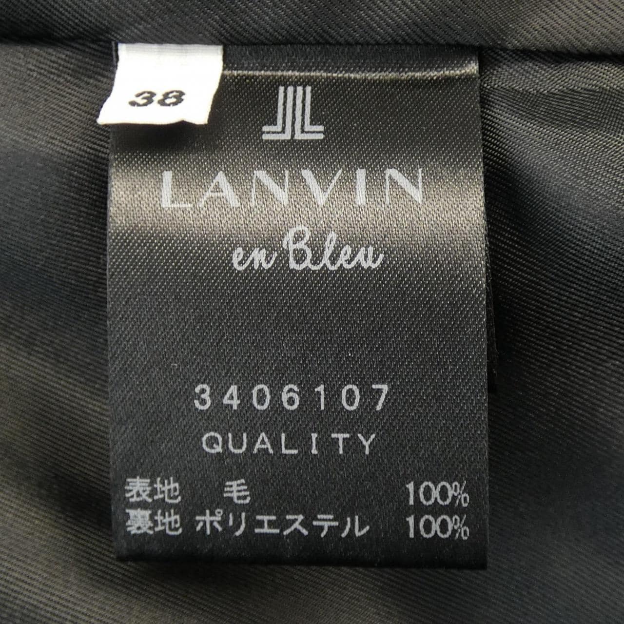 LANVIN Ombleu LANVIN en Bleu Coat