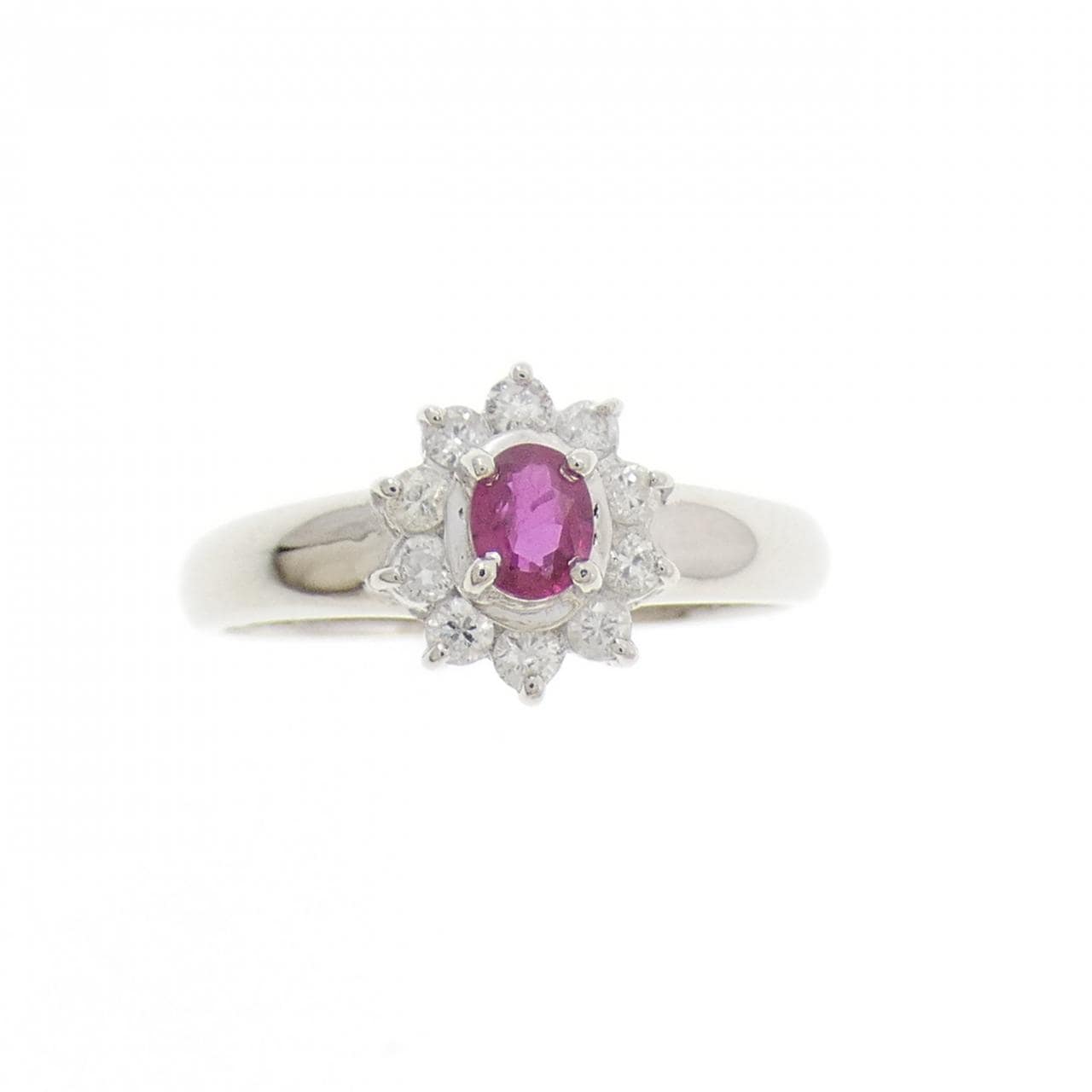 PT900 ルビー リング