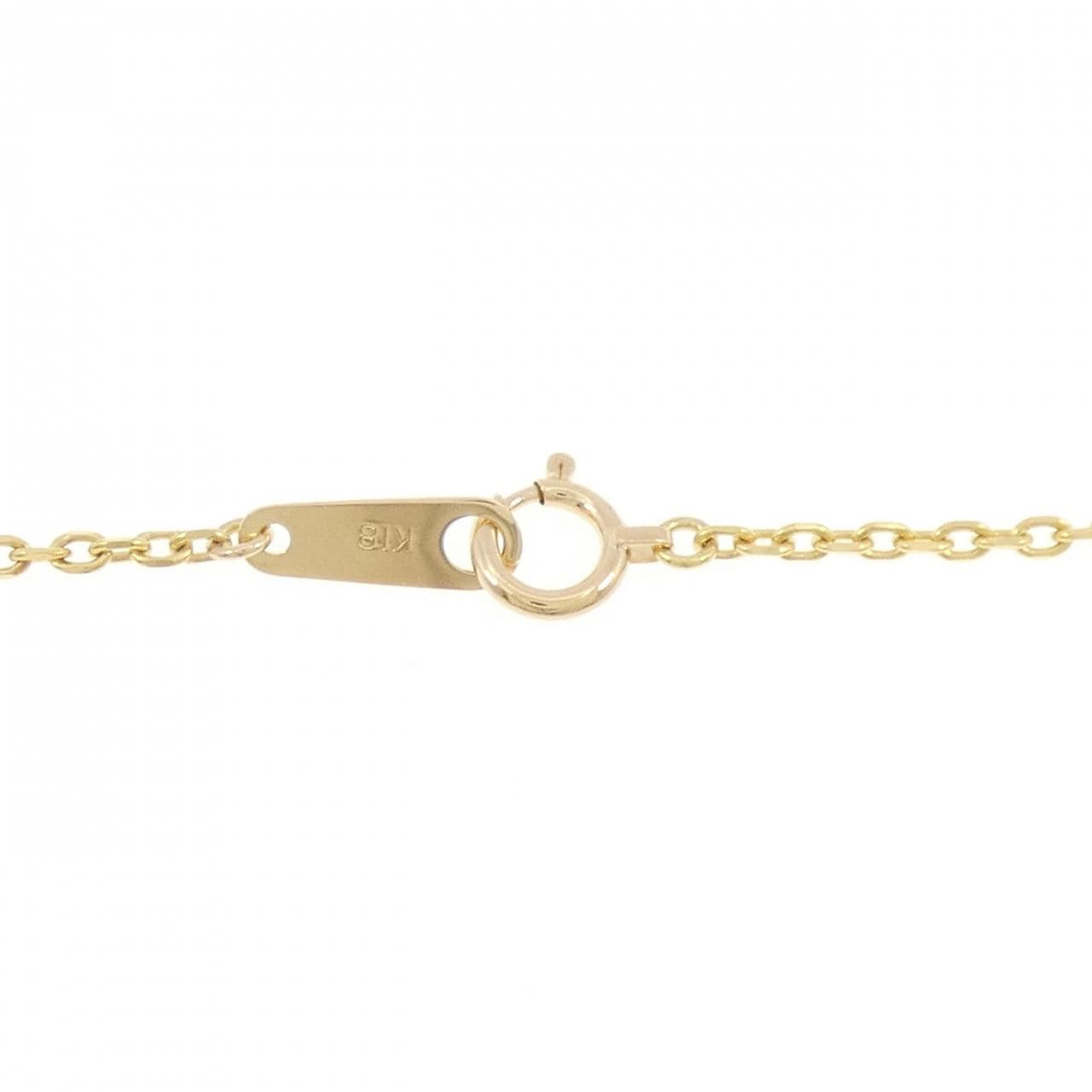 750YG/750WG/K18 ダイヤモンド ネックレス 1.15CT