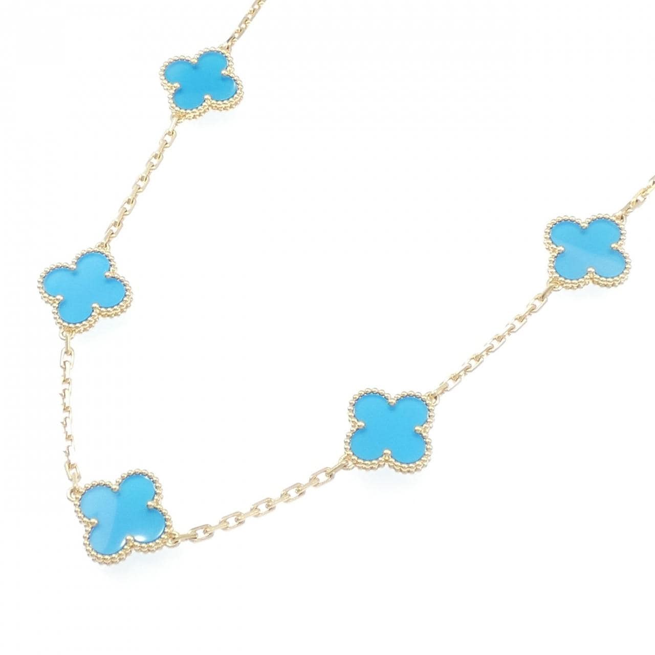 ヴァンクリーフ&アーペル ヴィンテージアルハンブラ 10モチーフ ネックレス