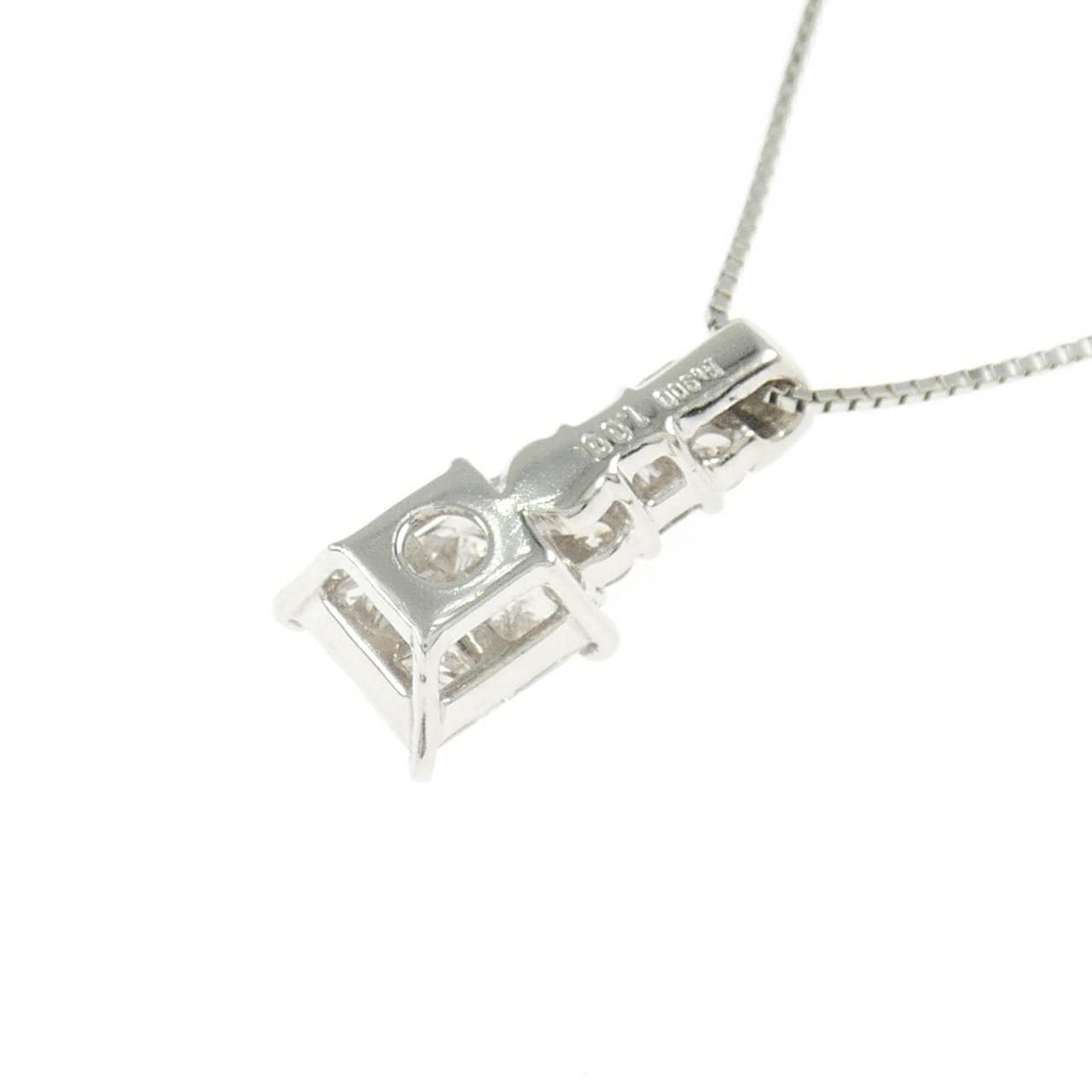PT900/PT850 ダイヤモンド ネックレス 1.00CT
