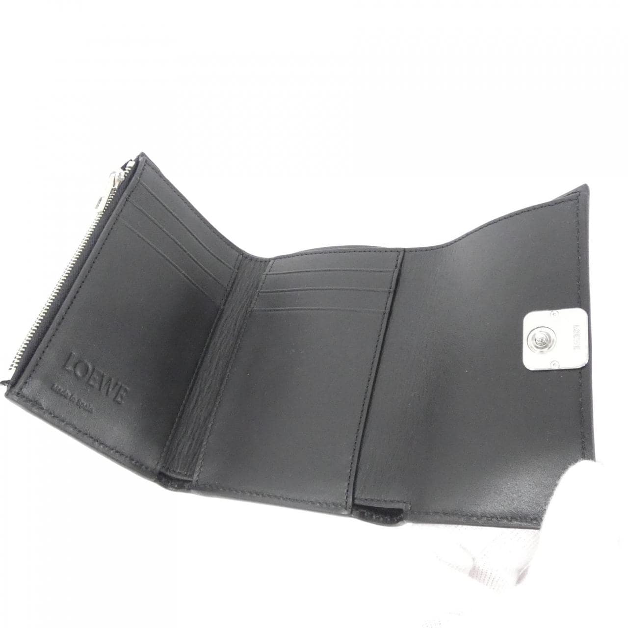 【新品】ロエベ アナグラム スモール バーティカル ウォレット C821S33X12 財布