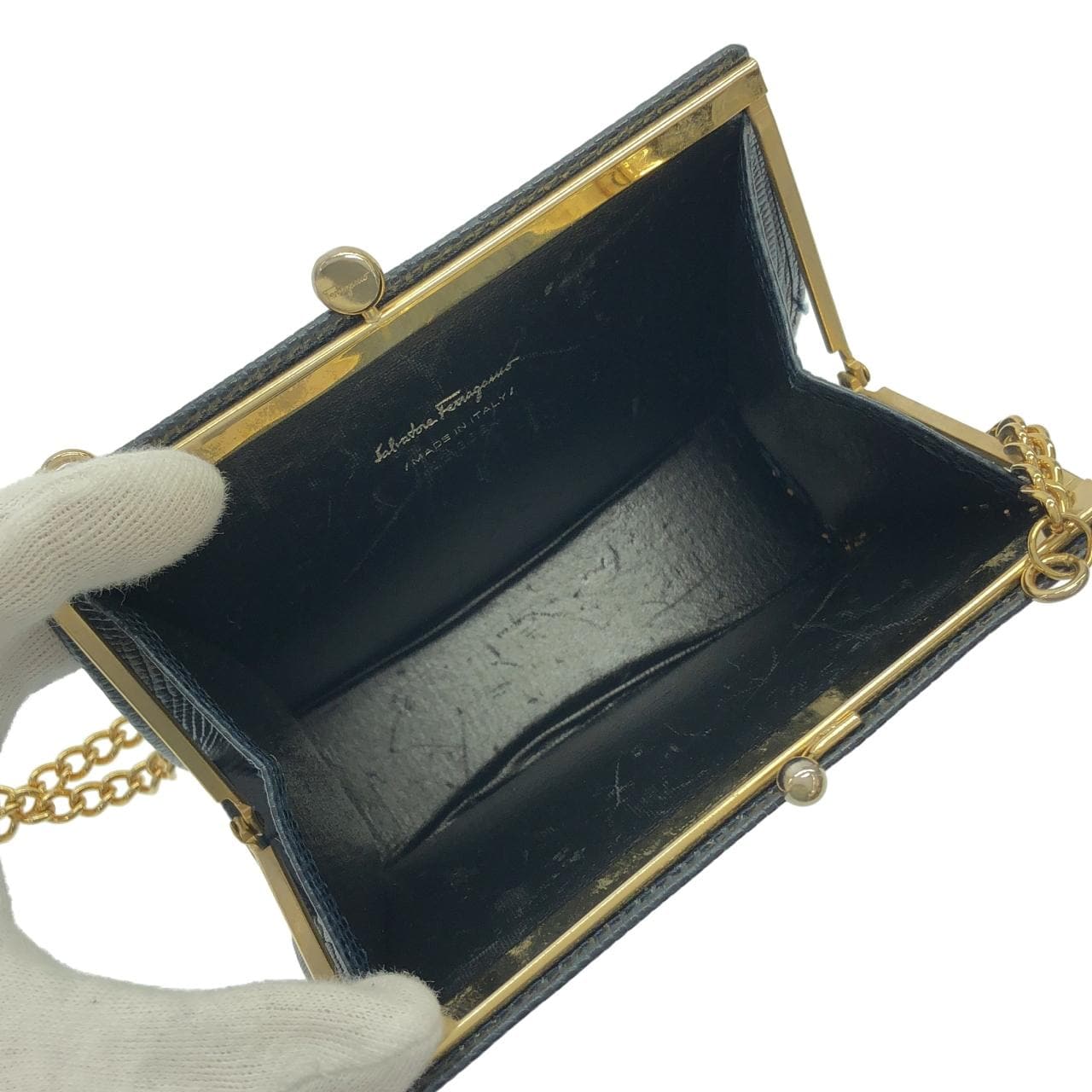 【ヴィンテージ】サルヴァトーレフェラガモ 22 3054 ショルダーバッグ