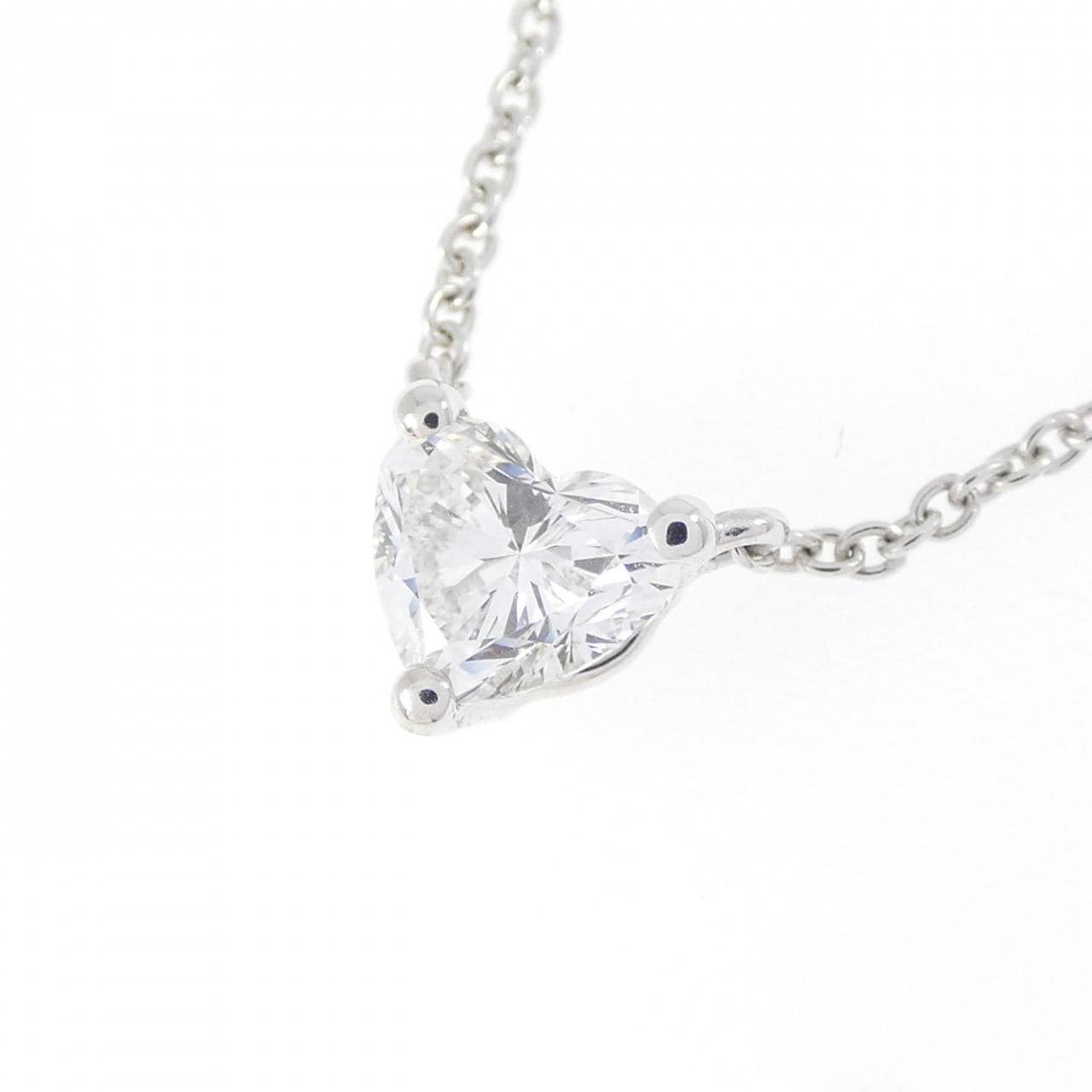 グラフ ネックレス 0.50CT H VS2 ハートシェイプ