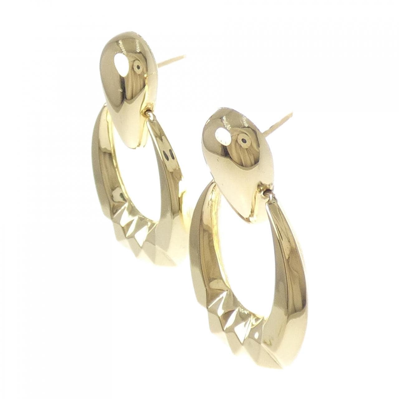 750YG/K18YG ピアス