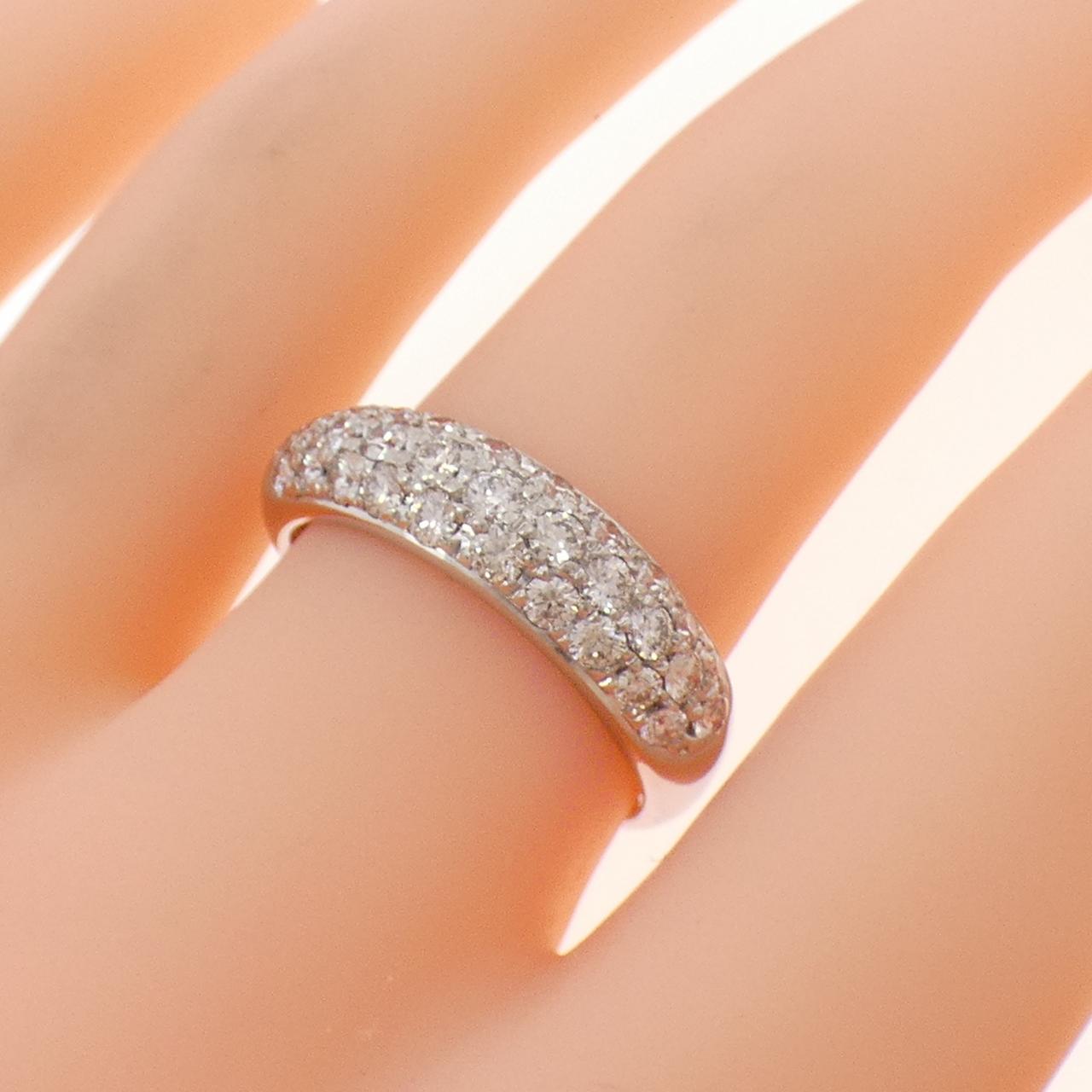 PT900 パヴェ ダイヤモンド リング 1.00CT