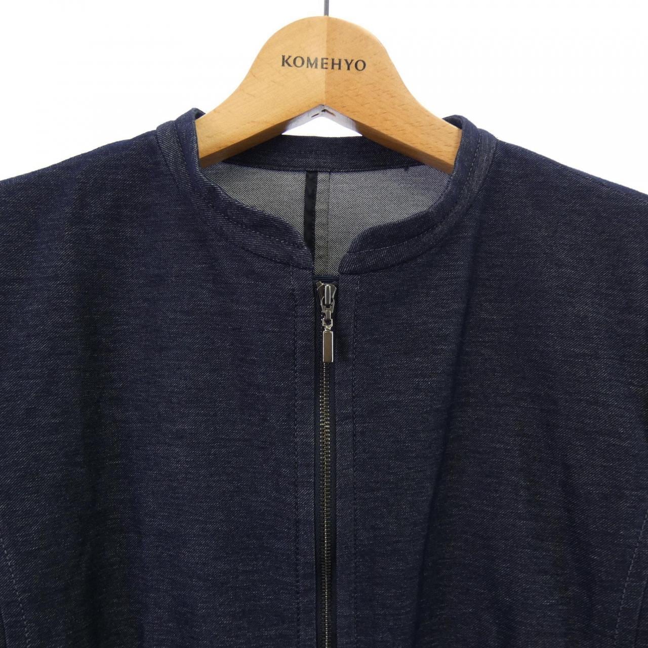 レリアン LEILIAN ノーカラージャケット