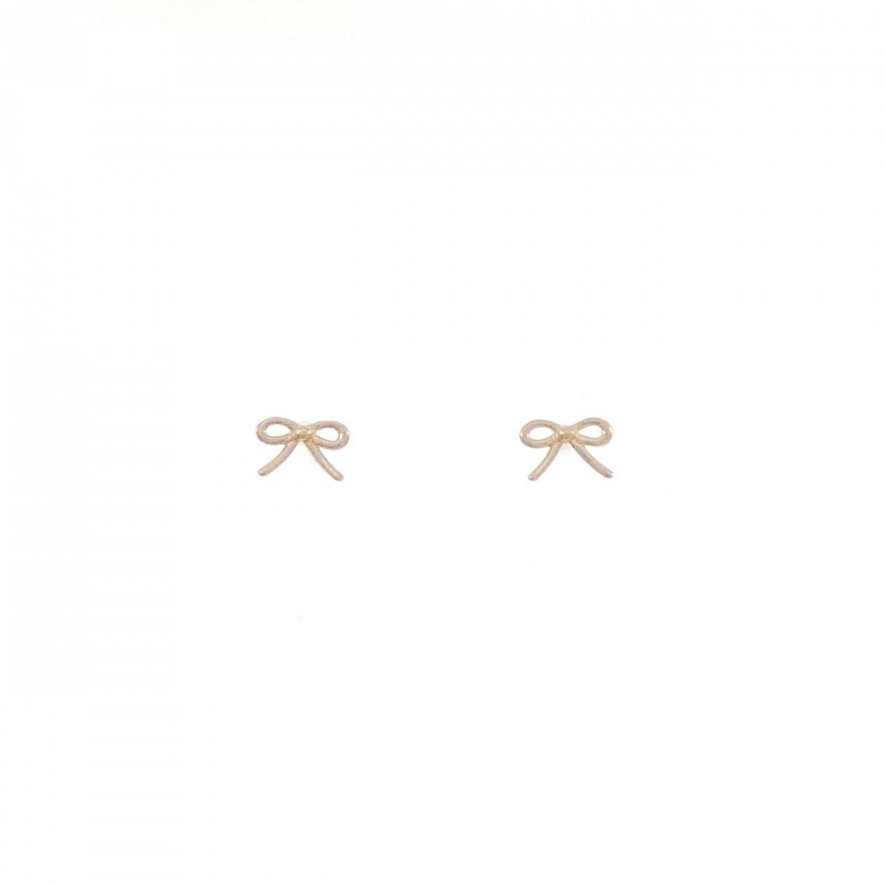 K18PG/K18YG リボン ピアス