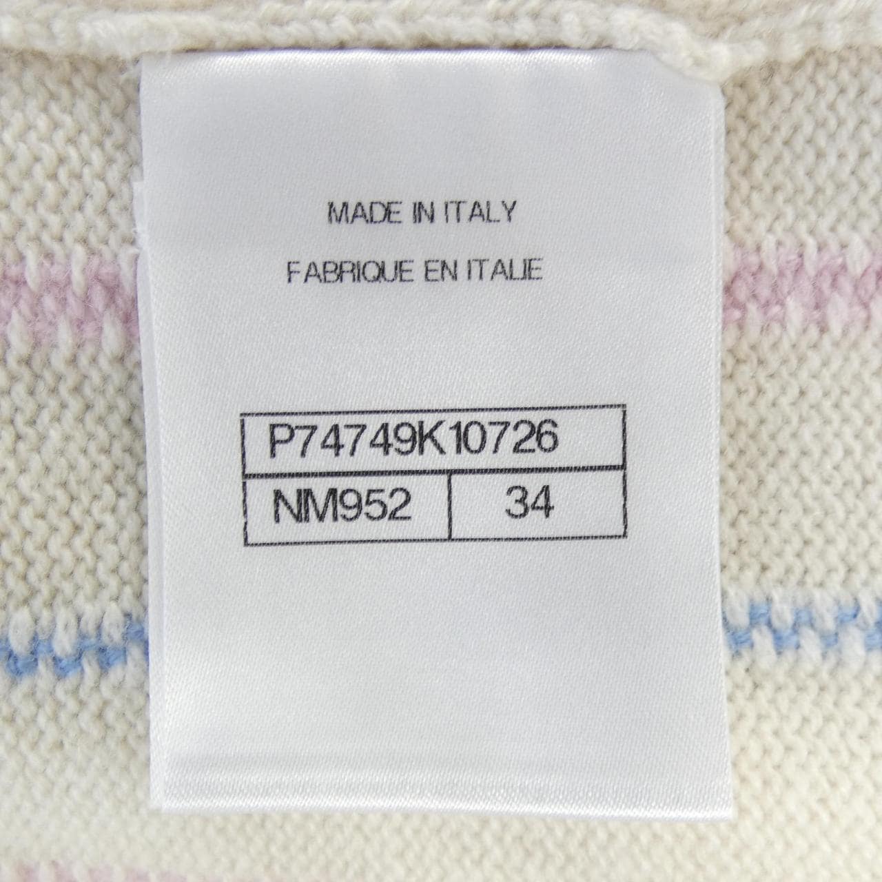 シャネル CHANEL P74749K10726 ニット