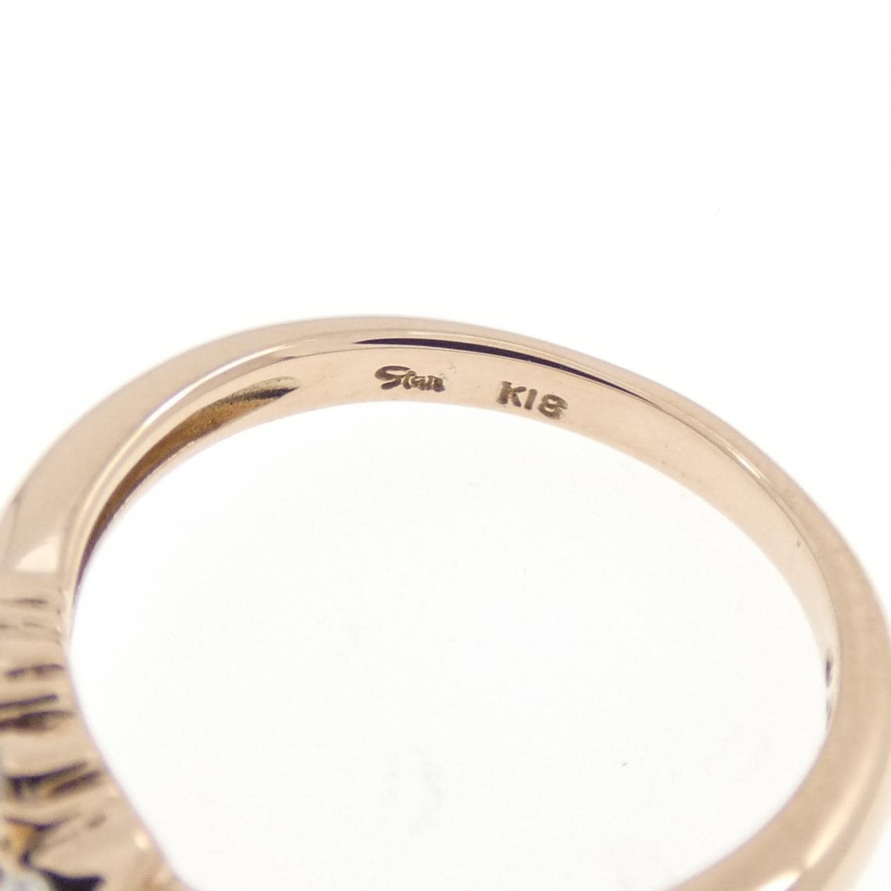 スタージュエリー ダイヤモンド ピンキーリング 0.06CT
