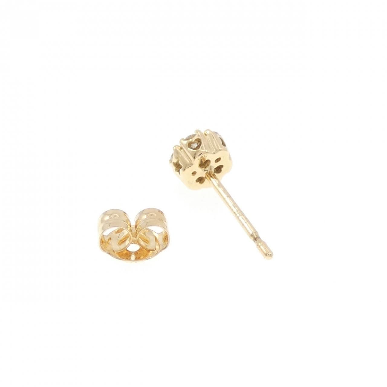 ポンテヴェキオ ダイヤモンド ピアス 0.11CT 片耳