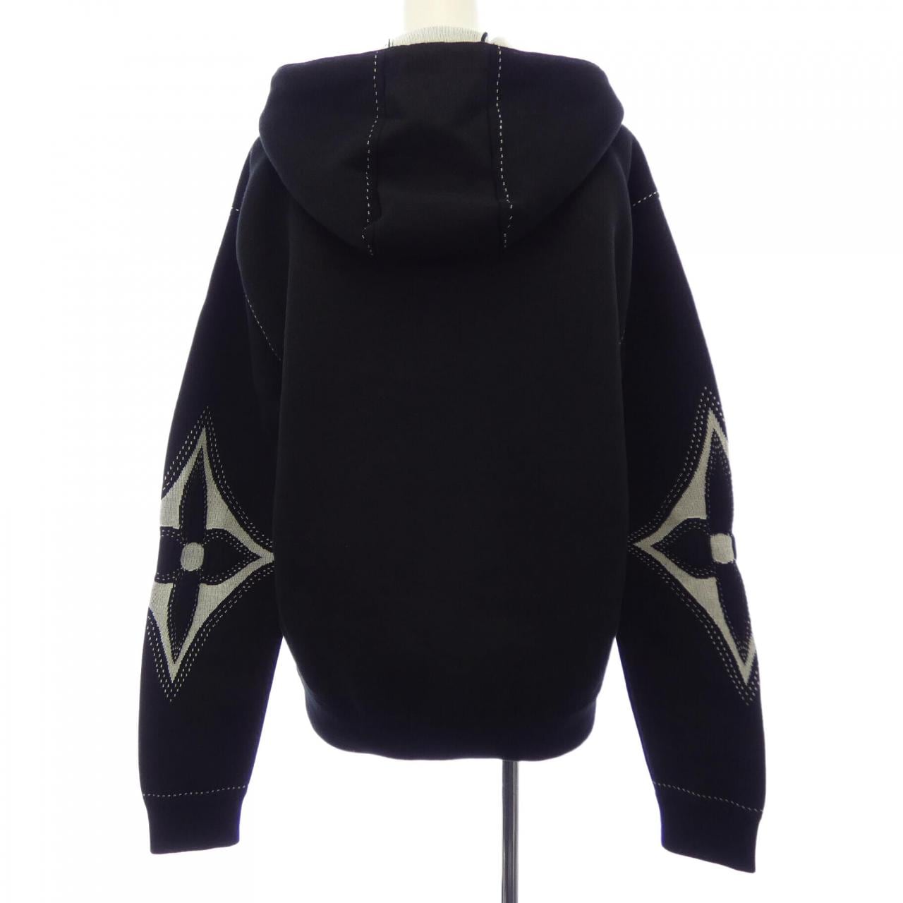 ルイヴィトン LOUIS VUITTON グラフィックインターシャジップコットンフーディ HRN89WAUR パーカー