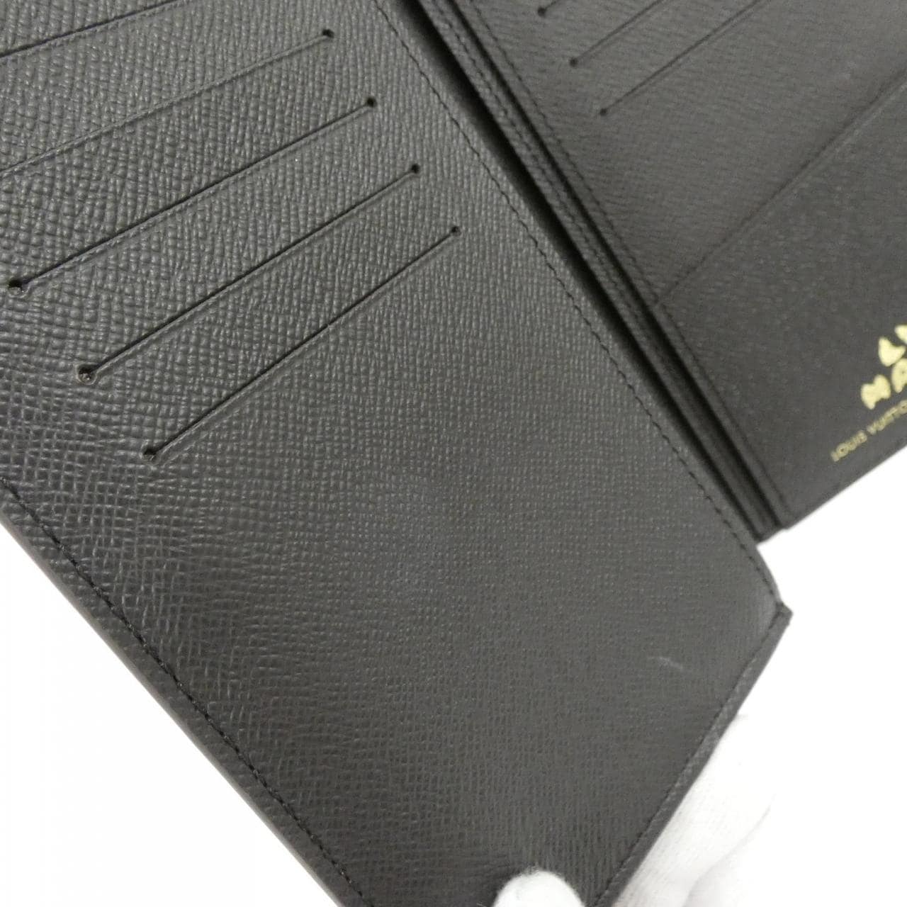 ルイヴィトン モノグラム ストライプ(LVスクエアード) ポルトフォイユ ブラザ M81008 財布